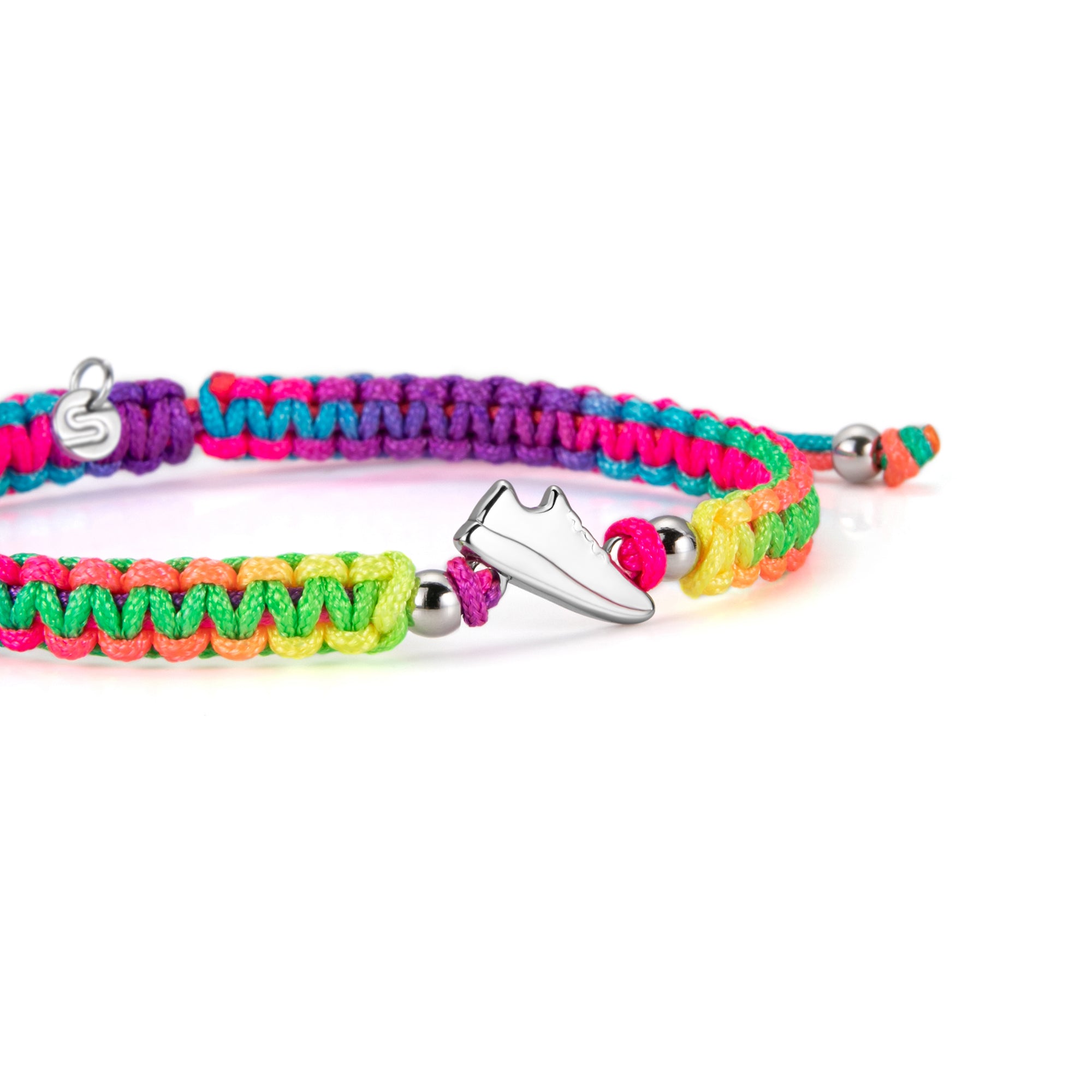 Silver Runner CHROMATIC Geflochtenes Armband