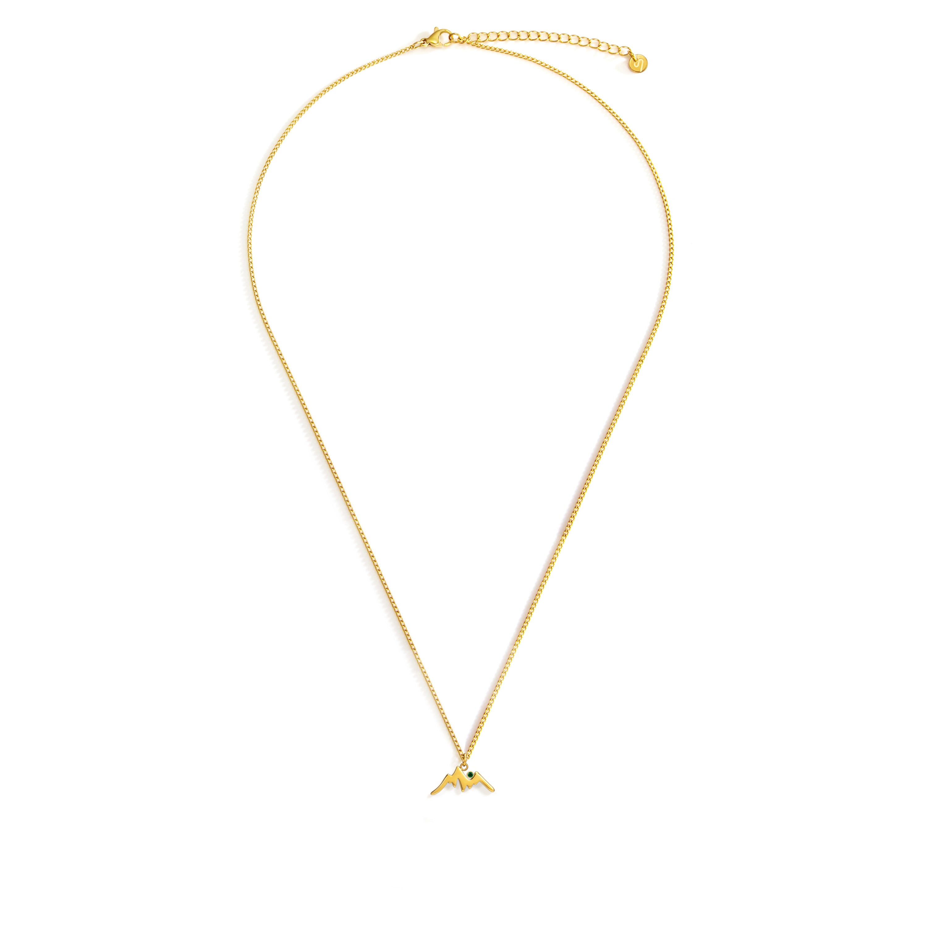Collier Montagne Green Peak