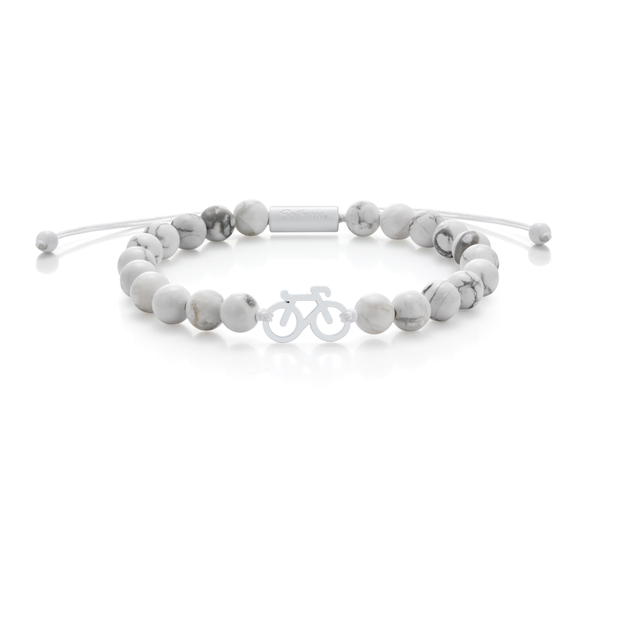 Marble Bike Beaded Bracelet