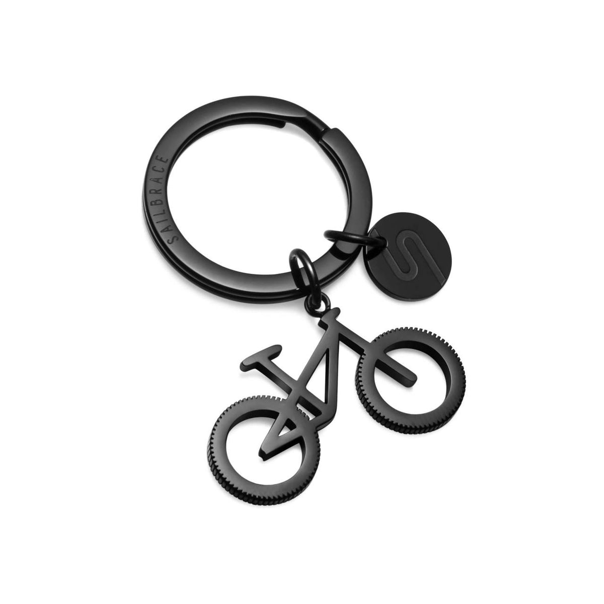 schlüsselanhänger mountainbike MTB Black Keychain Stil:Elastischer Bund ABC Design Fahrradkinderanhänger ABC cast mountain bike rider Cromo/Steel Bikes
