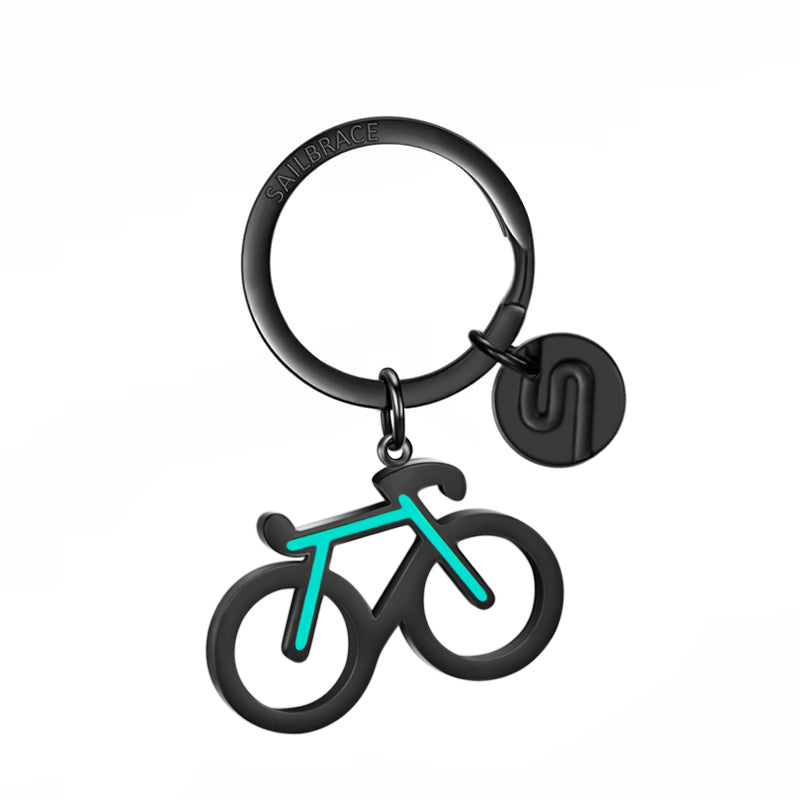 Mint Bike Keychain
