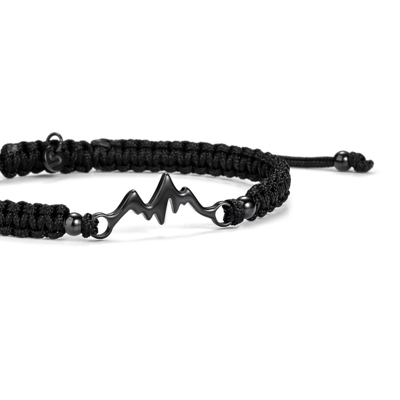 Black Mountain Braided Bracelet