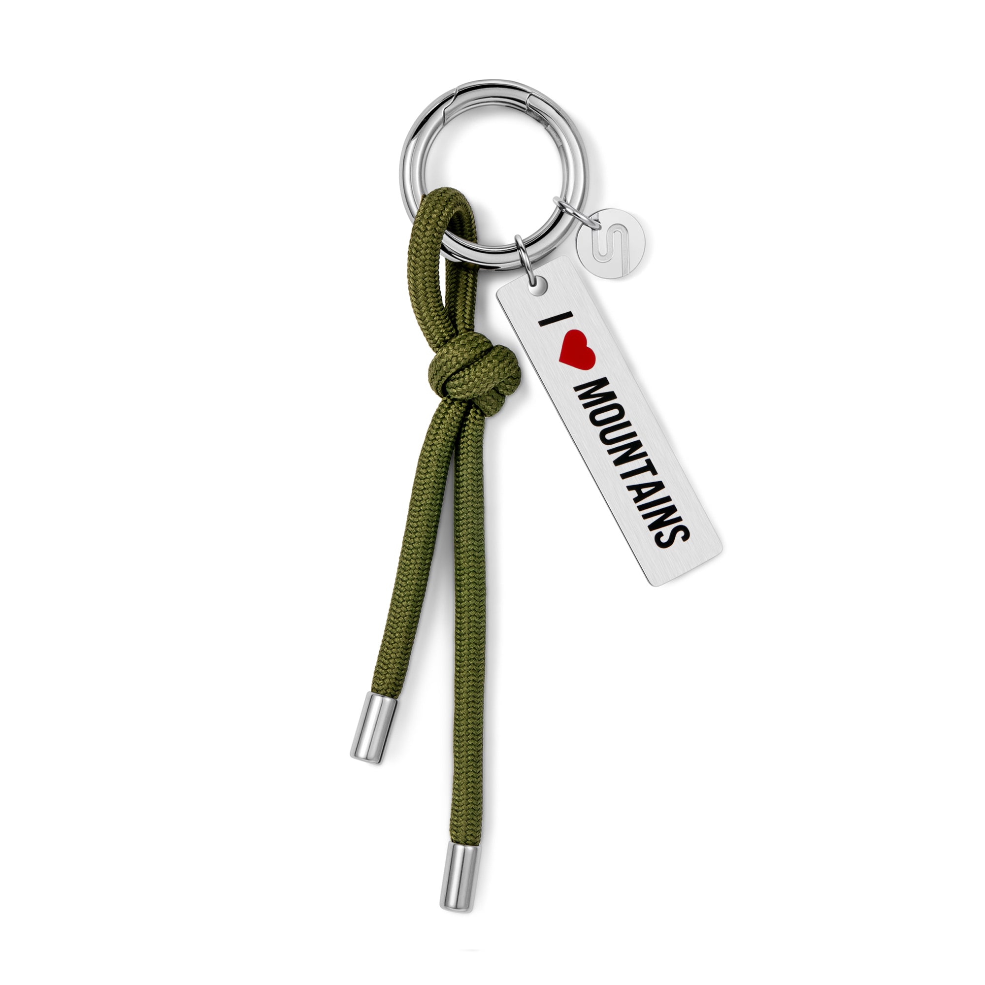 I ❤️ MOUNTAINS Keychain