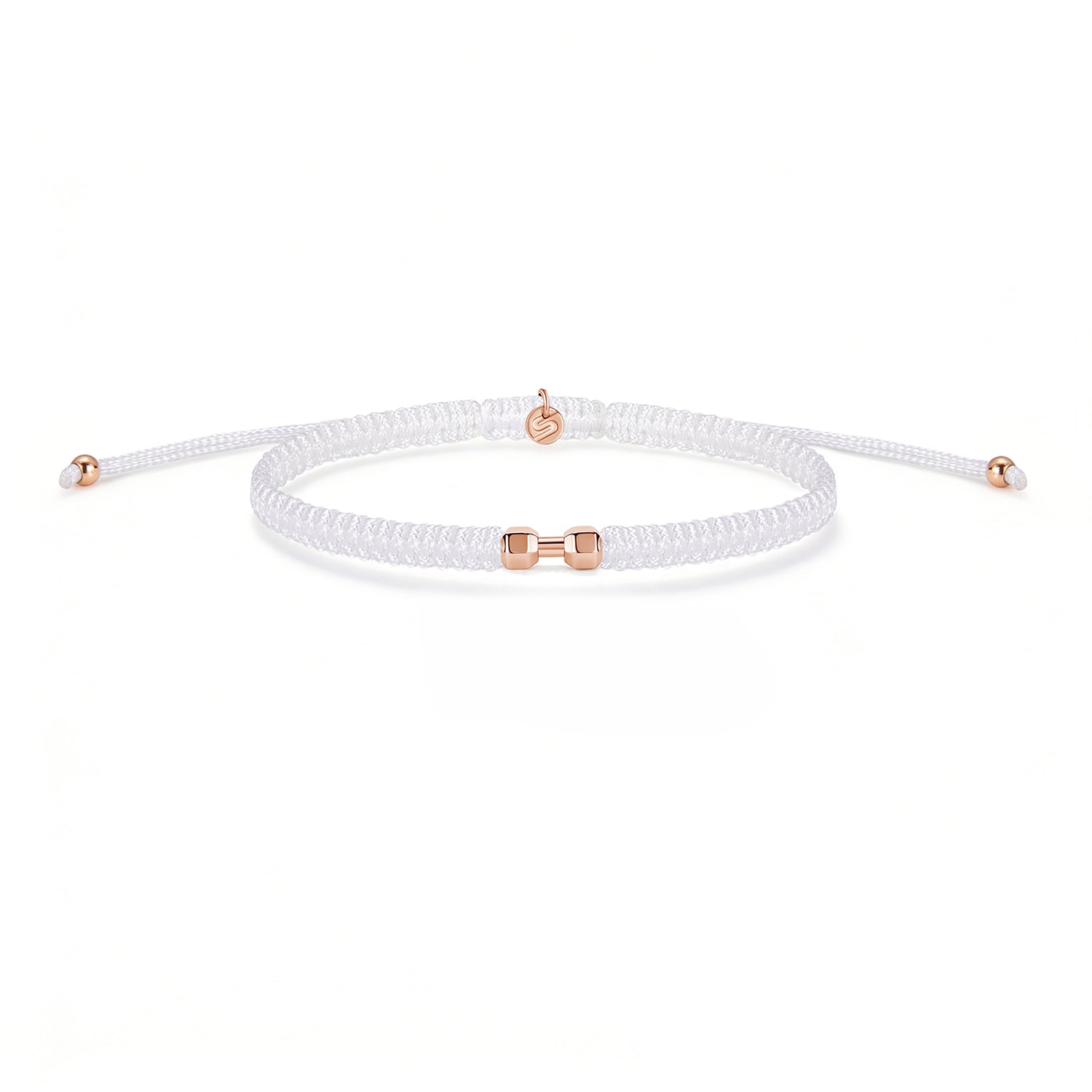 Silver Bike Neon Yellow Braided Pulsera