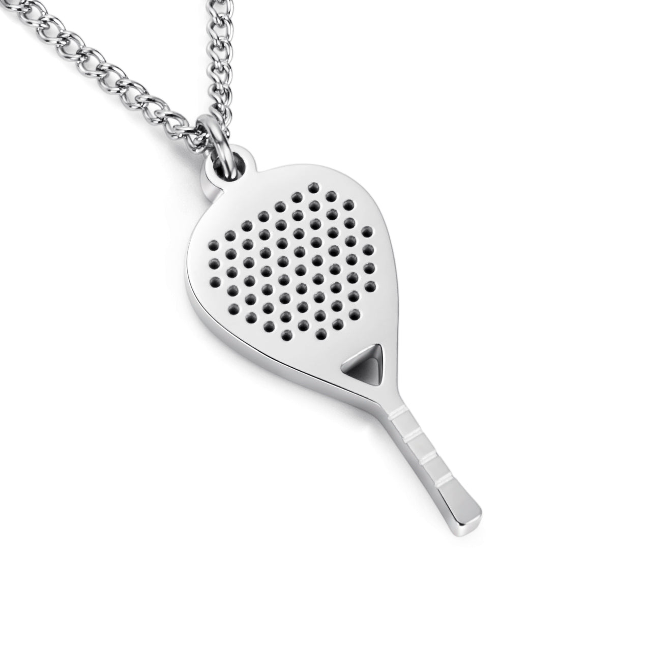 Silver Padel Necklace