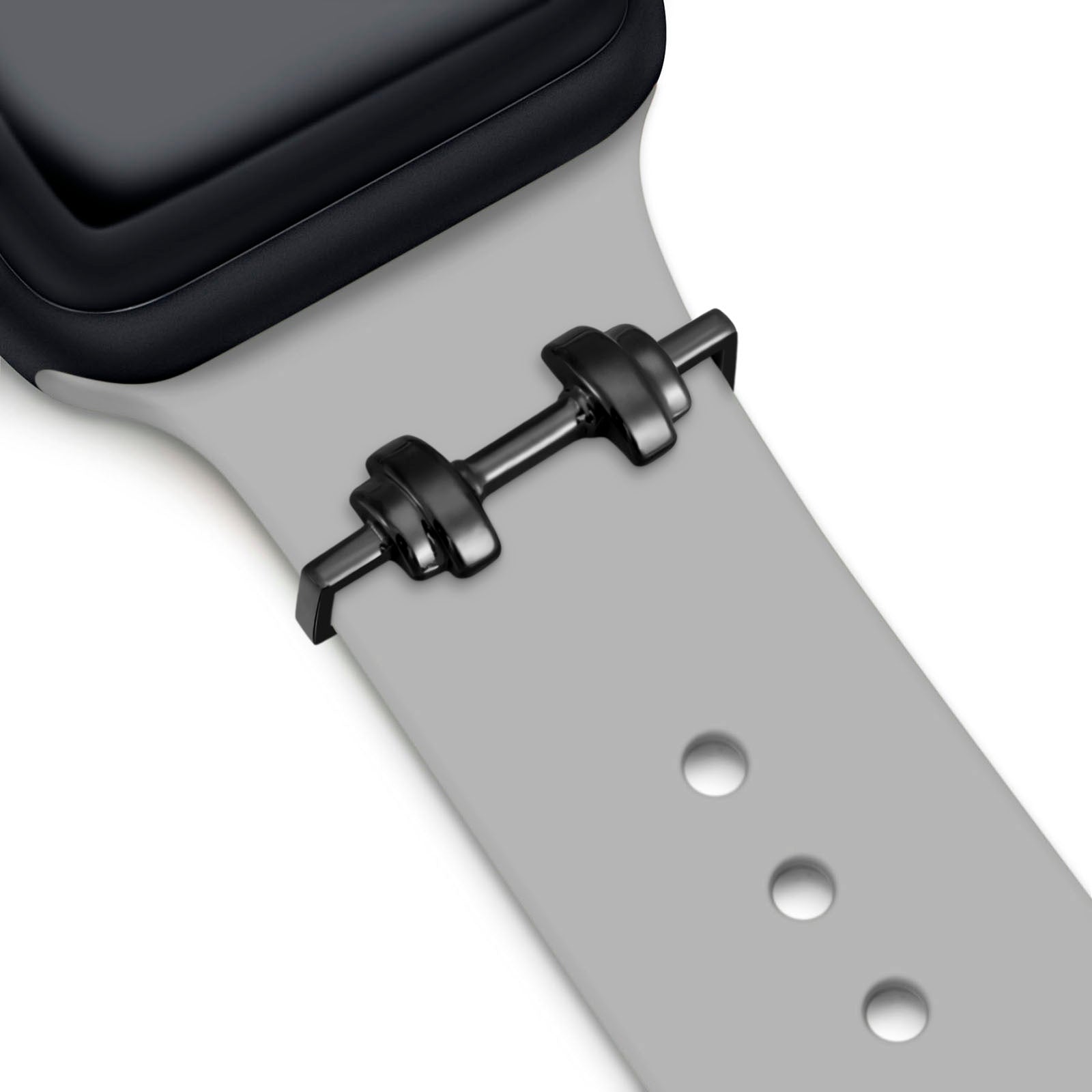 Schwarzer Fitnessstudio-Anhänger + Band