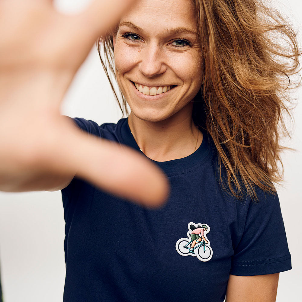 Bike Bella T-Shirt in Marineblau
