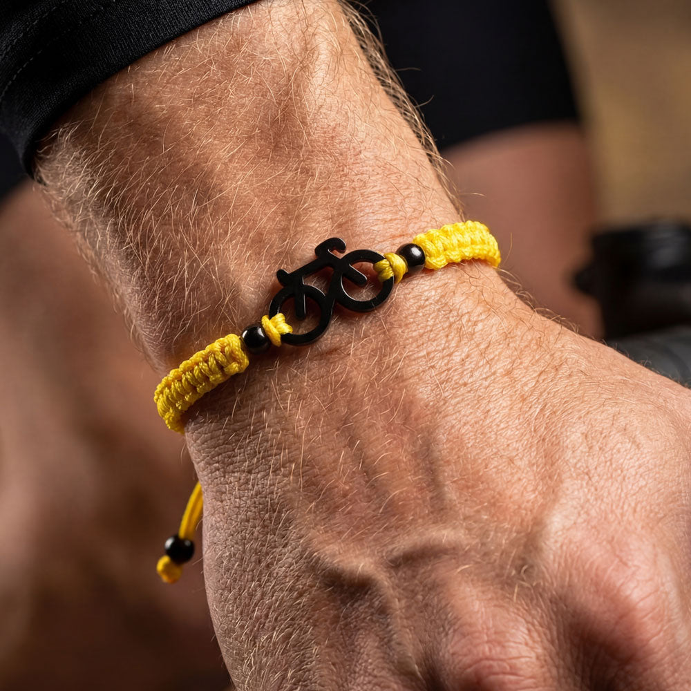 Champion Bike Braided Bracelet