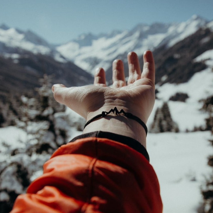 Bergschwarzes Armband