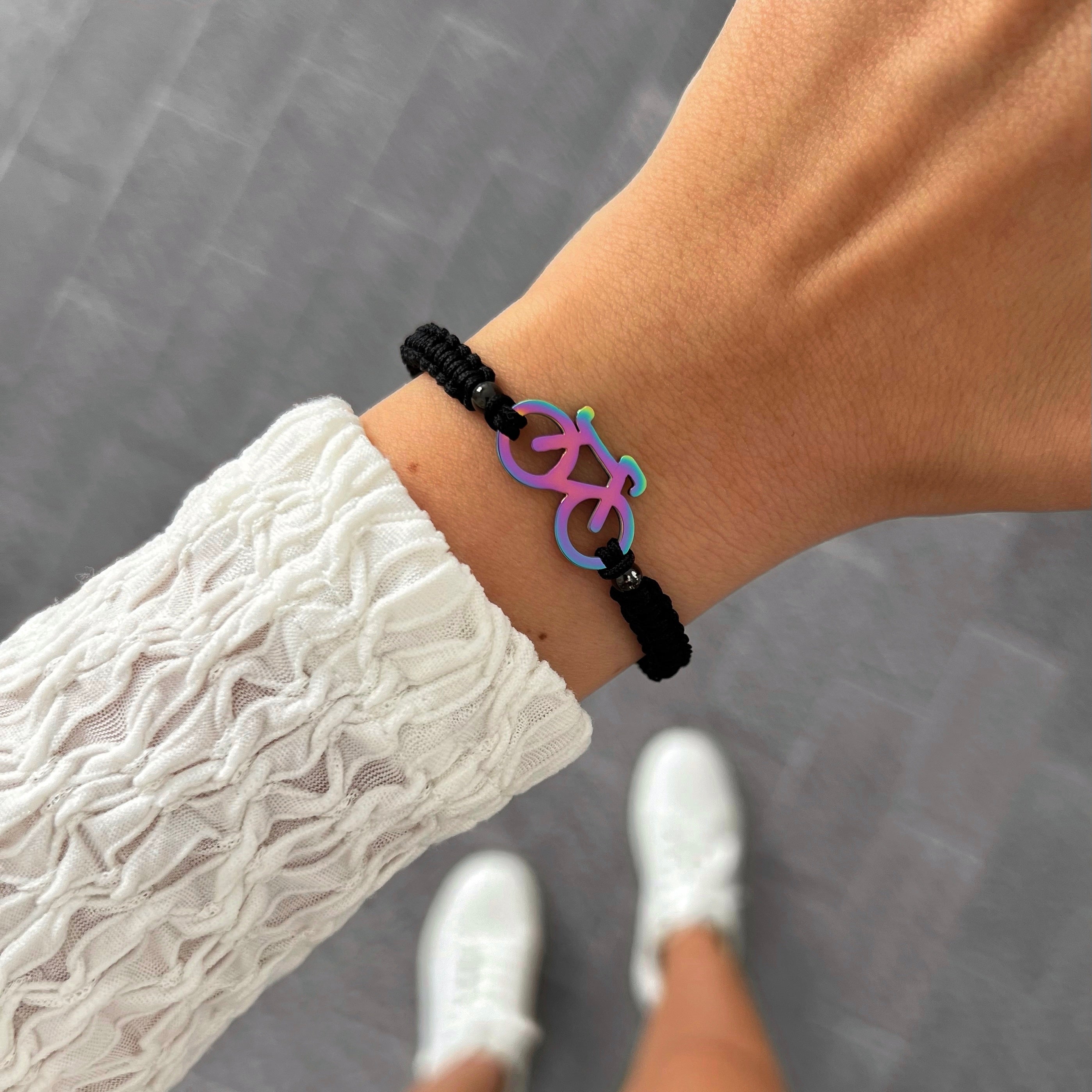 Universe Bike Braided Armband