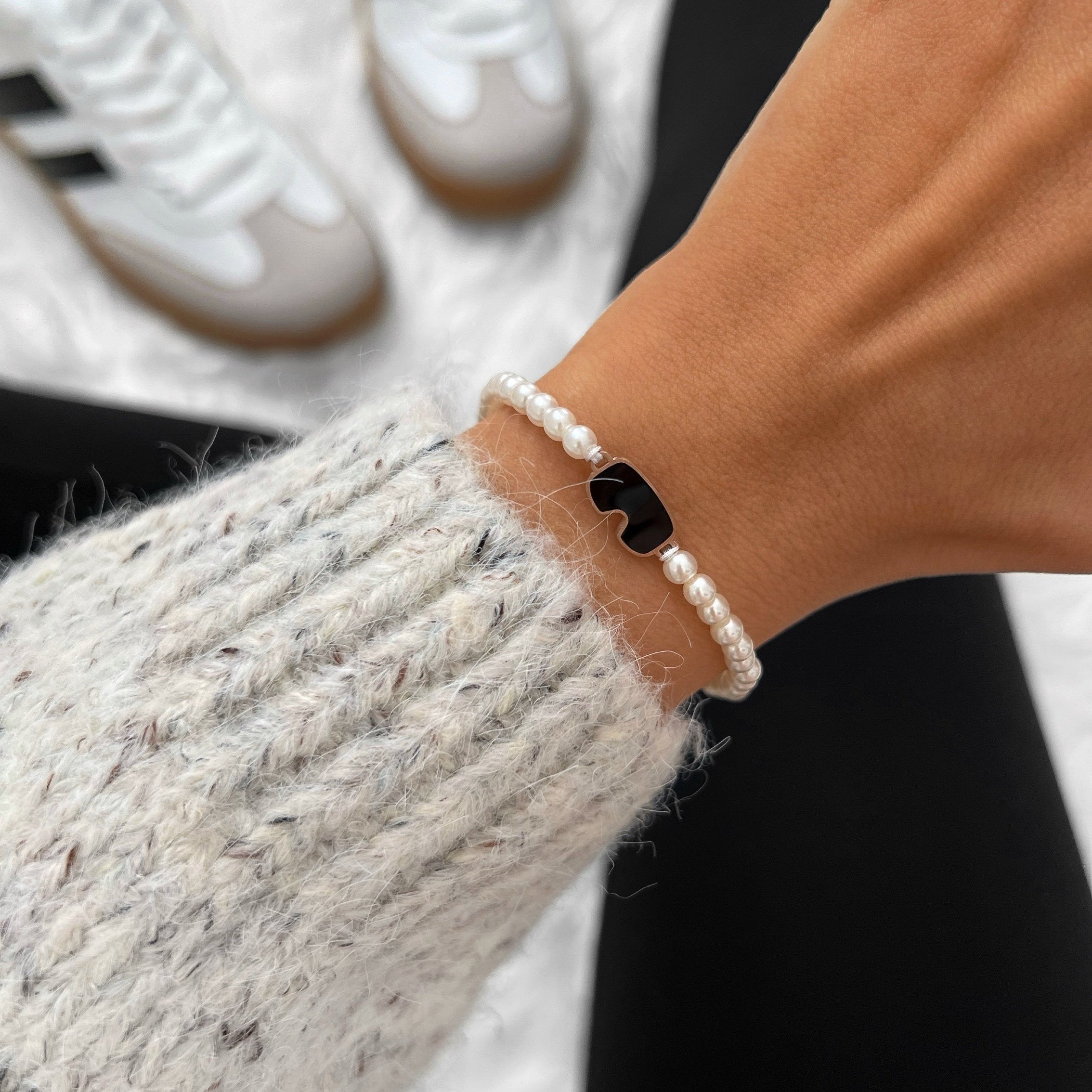 Pearl Powder Snow Chain Bracelet