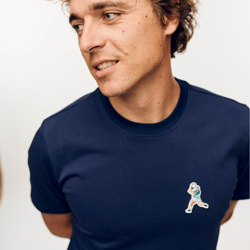 Tennis Master T-Shirt in Marineblau