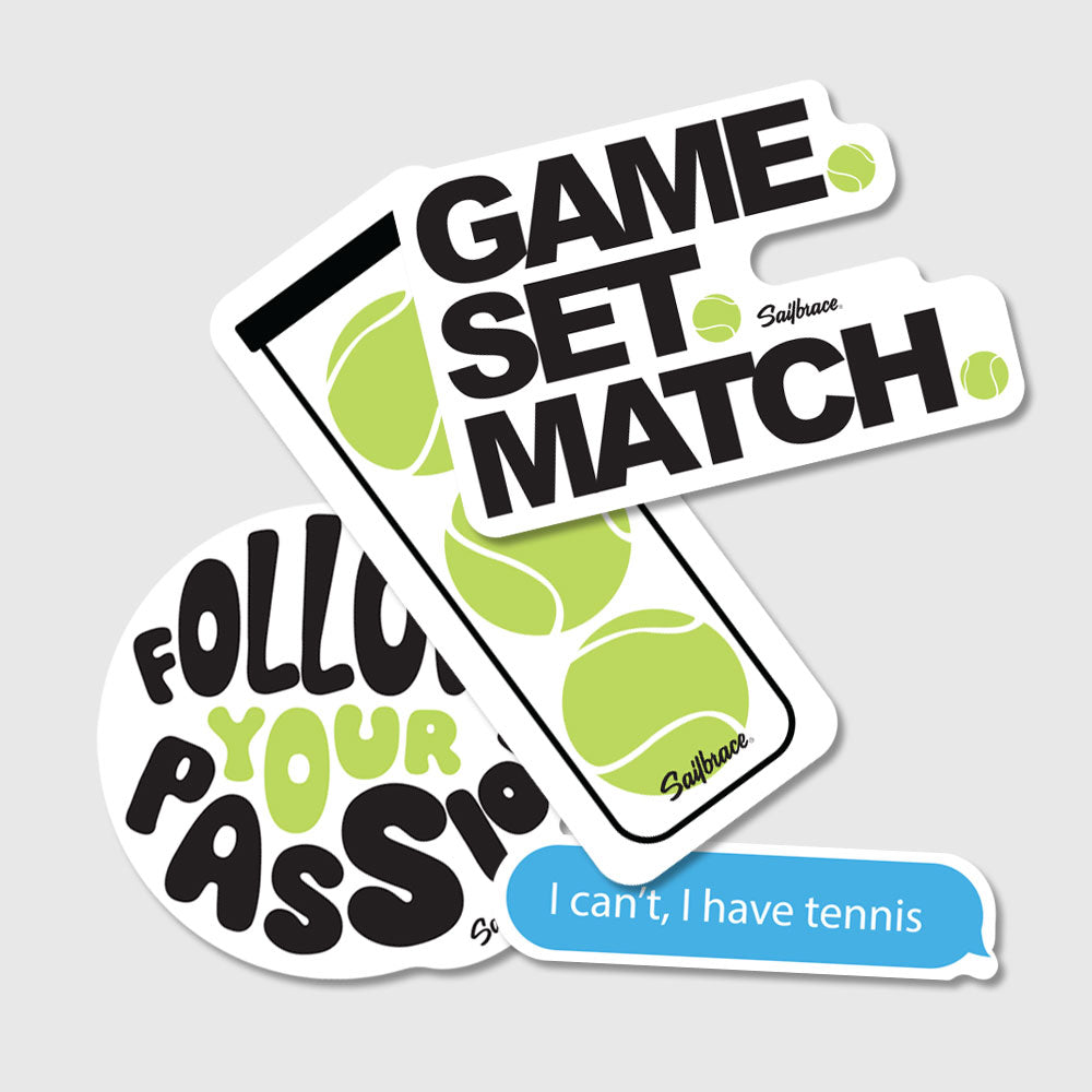 Sticker Tennis - Sticker A moi Etiquette & Autocollant