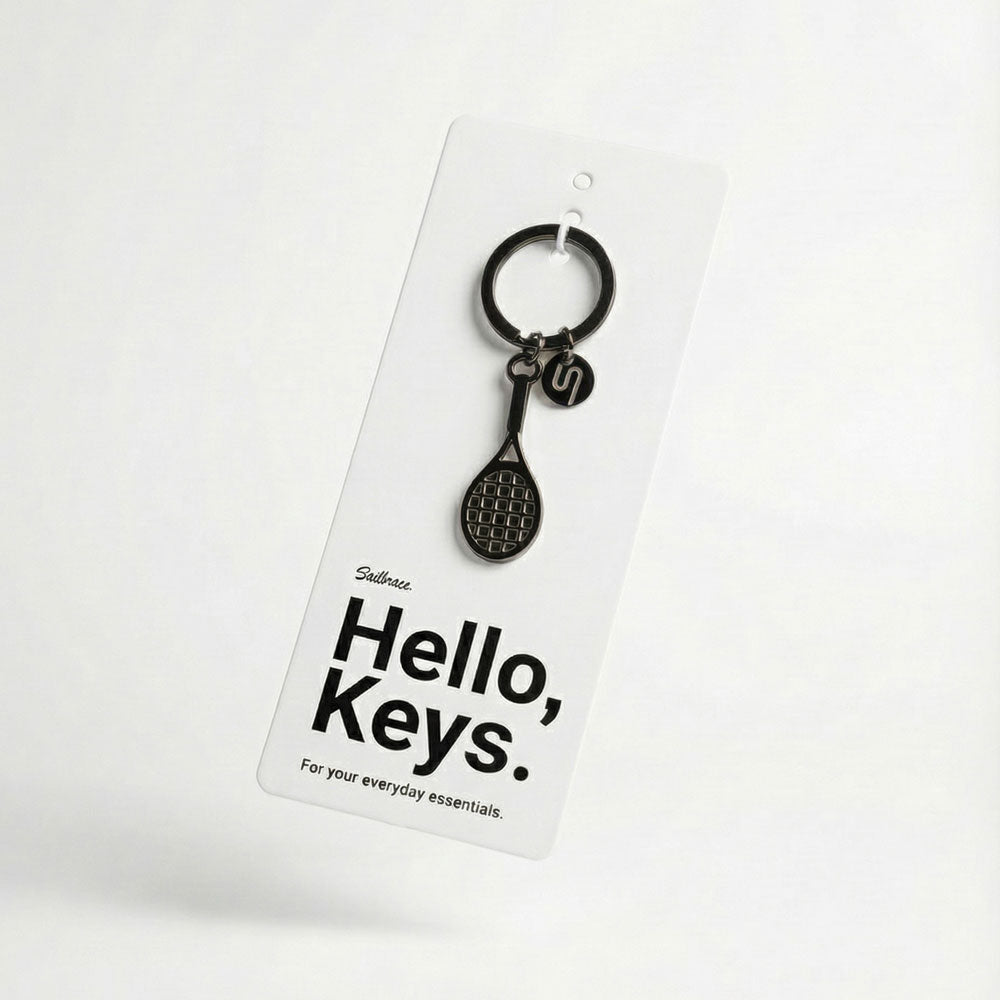 Black Tennis obesek za ključe