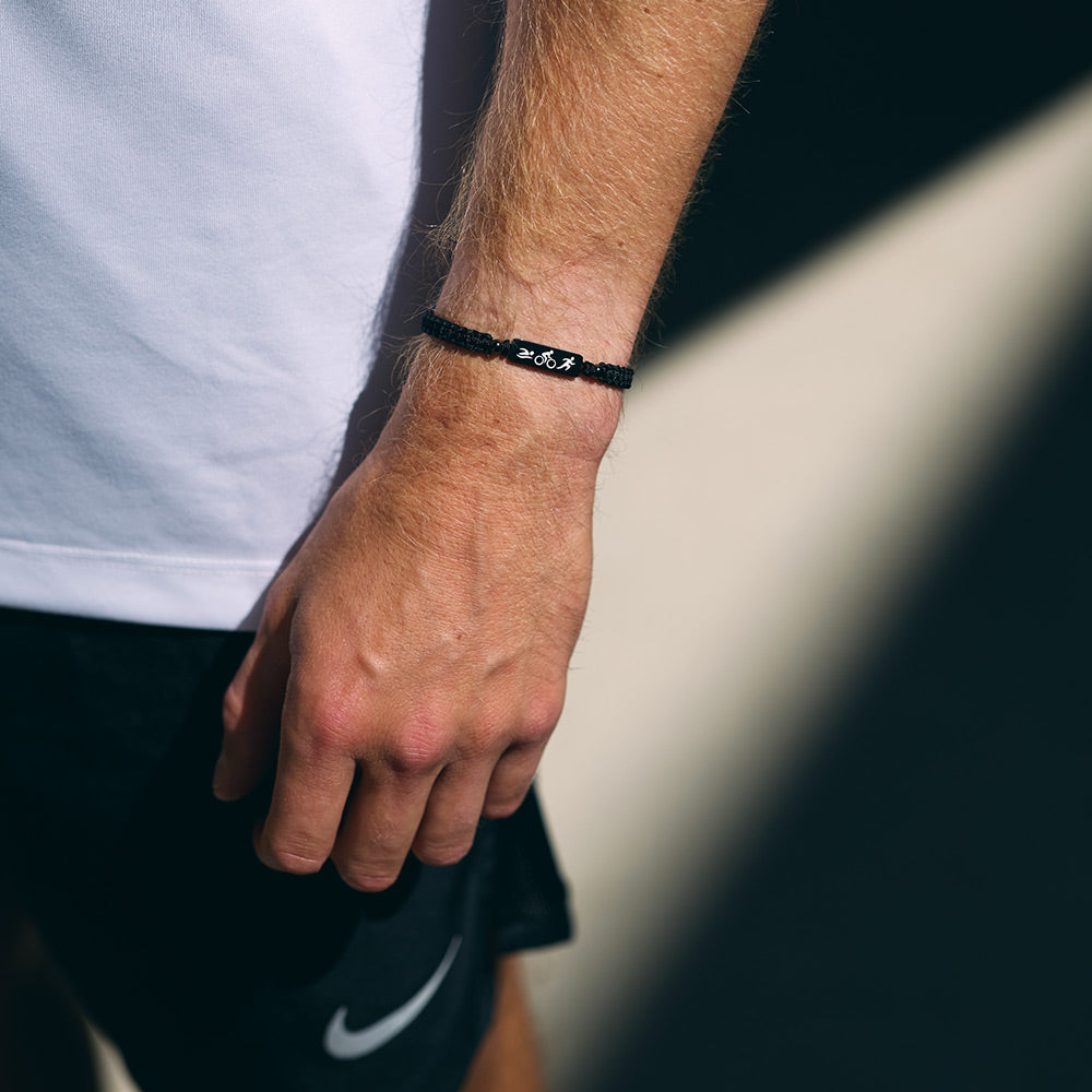 Beyond Triathlon Braided Bracelet