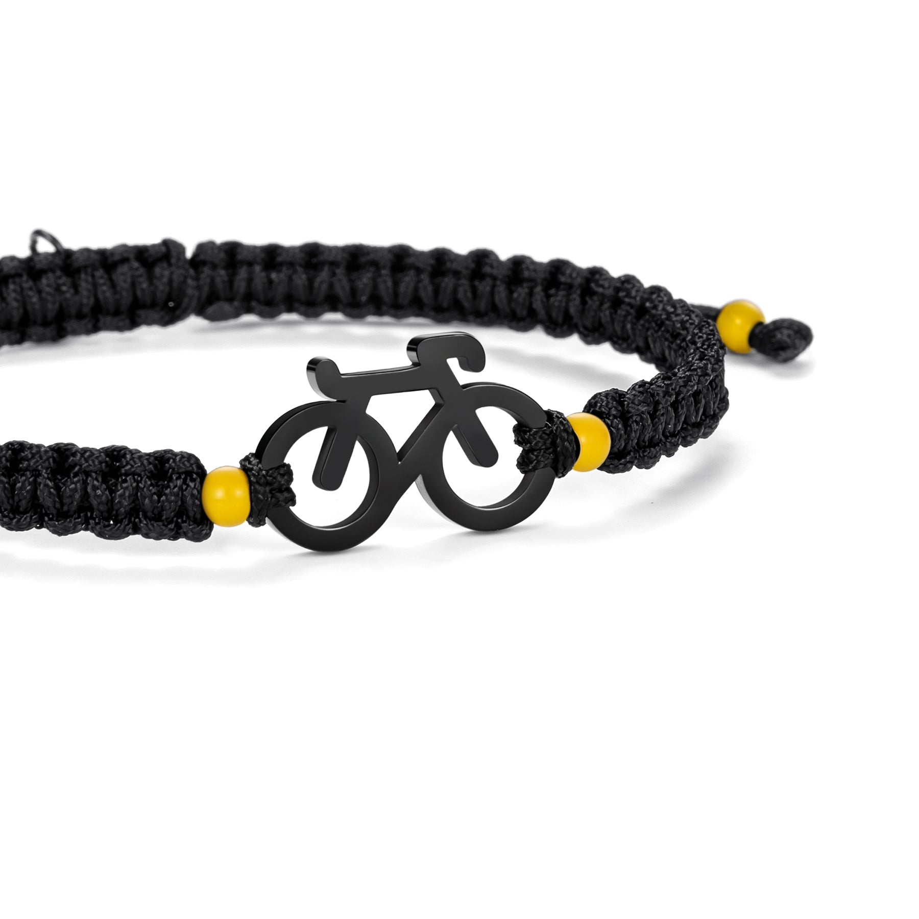 Tour Bike Braided Bracelet