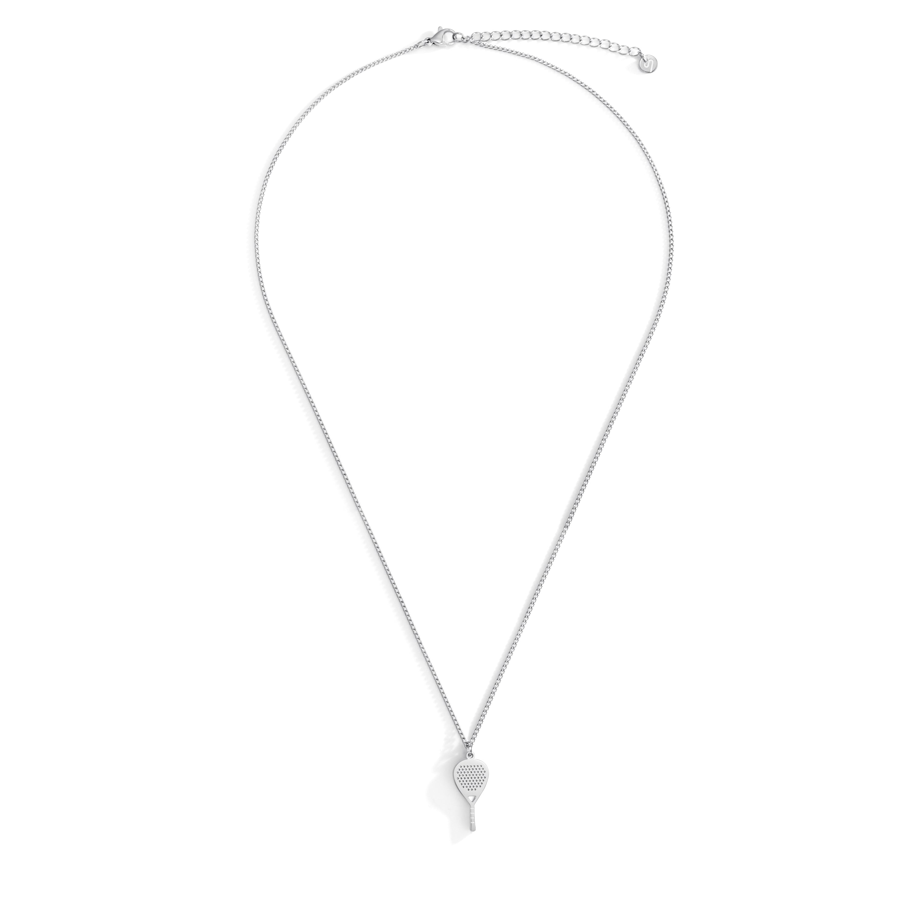 Silver Padel Necklace