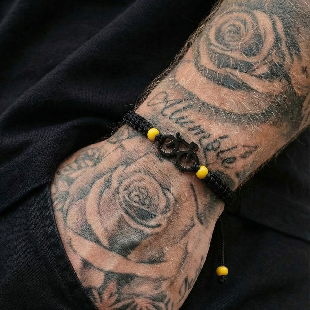 Tour Bike Braided Pulsera