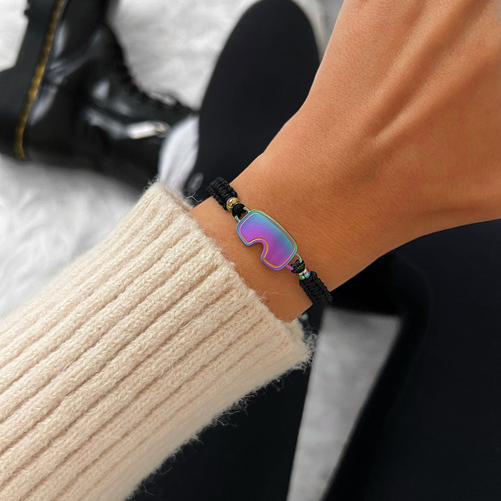 Universe Goggle Braided Bracelet