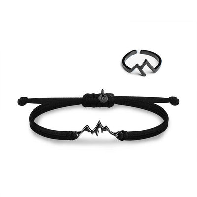 Black Mountain Bracelet/Ring Pack