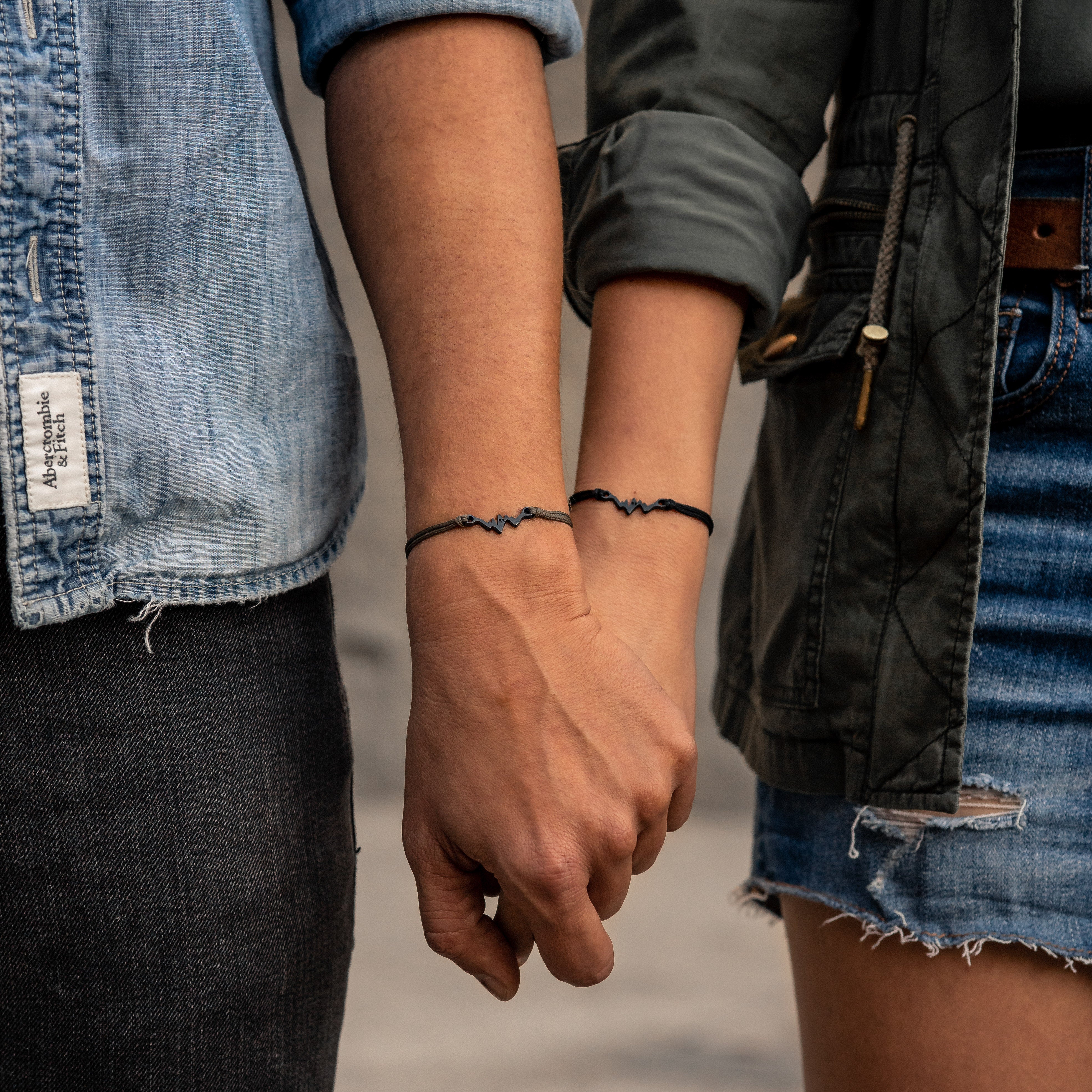 Mountain Black Bracelet friendship