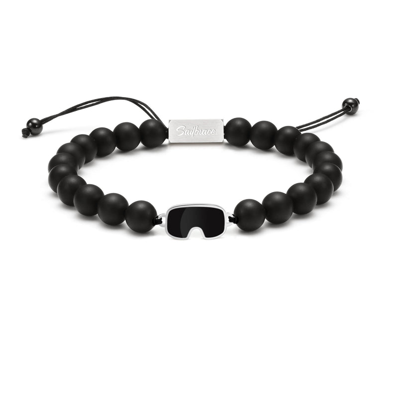 Pulsera Shred Snow Beaded