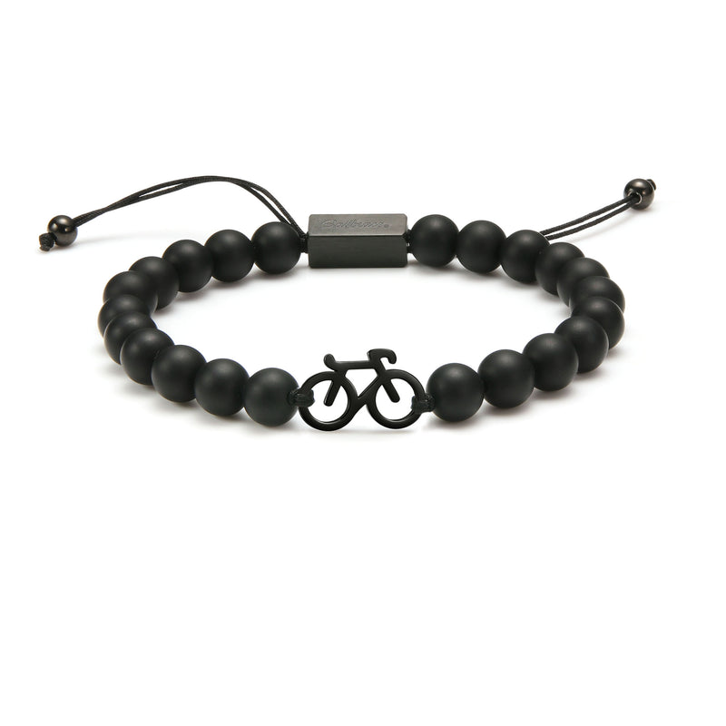 Pulsera Black Bike Beaded