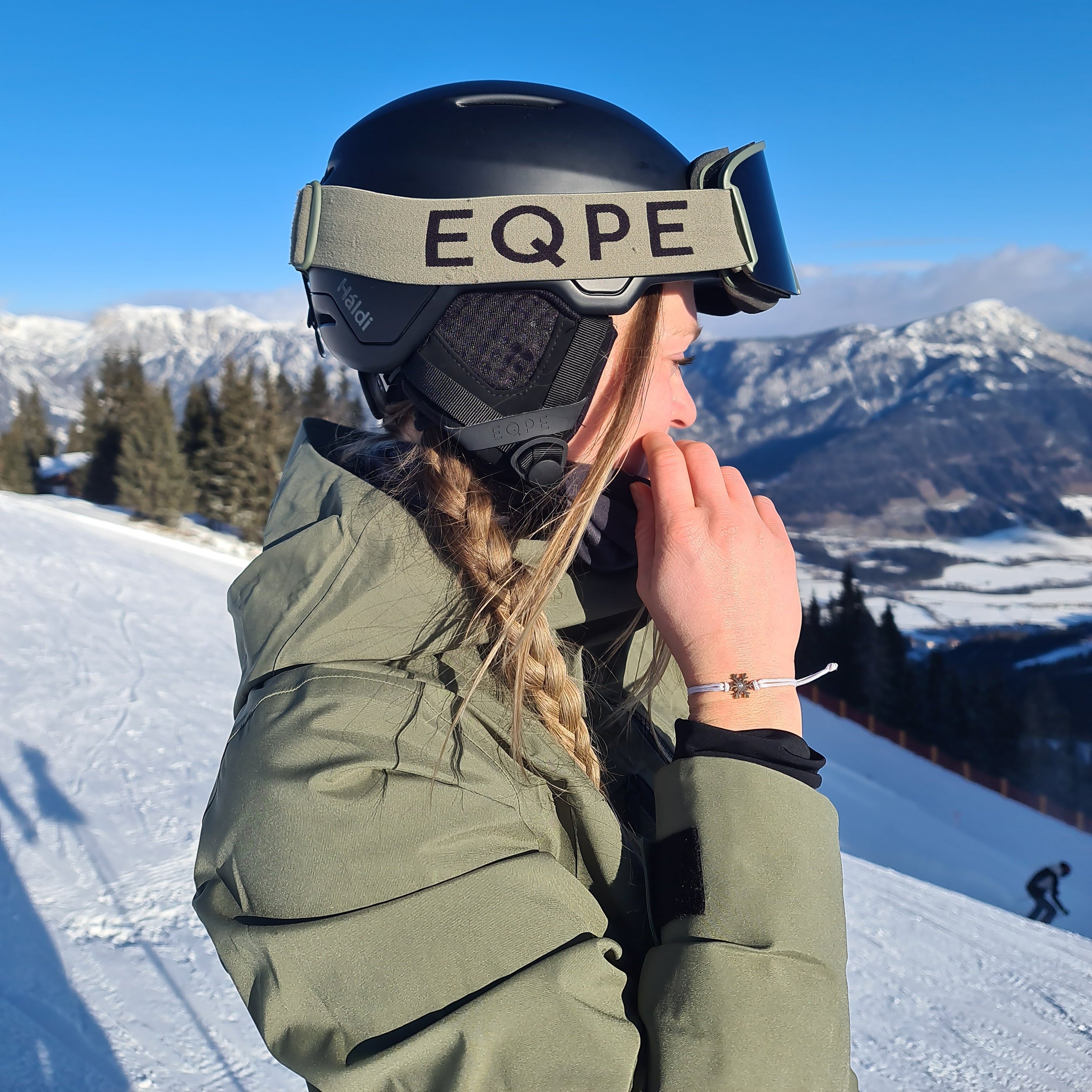 Gefrorenes Schneeflocken-Armband