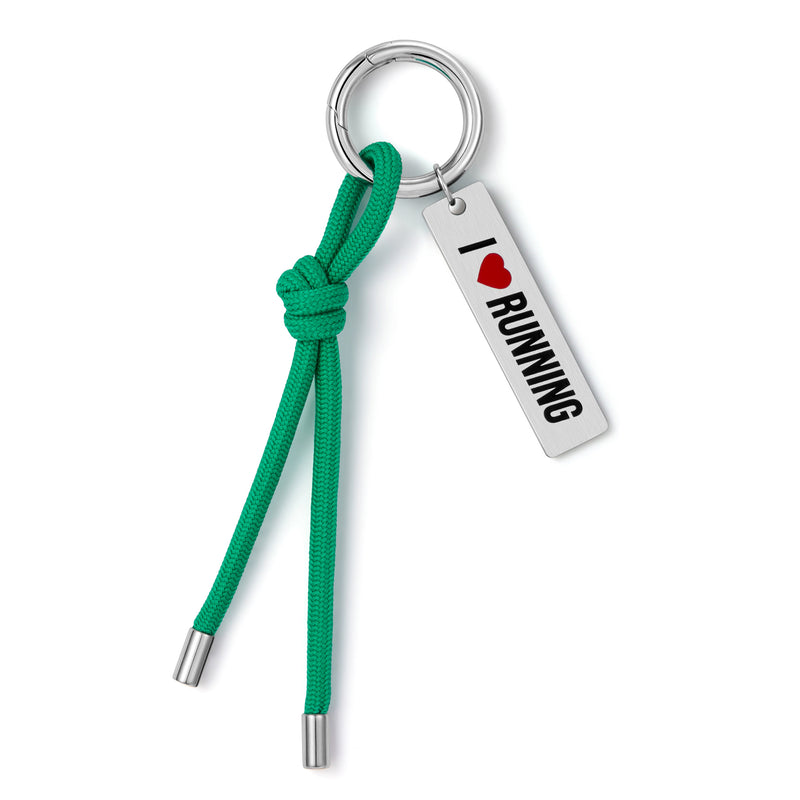 I ❤️ RUNNING Keychain