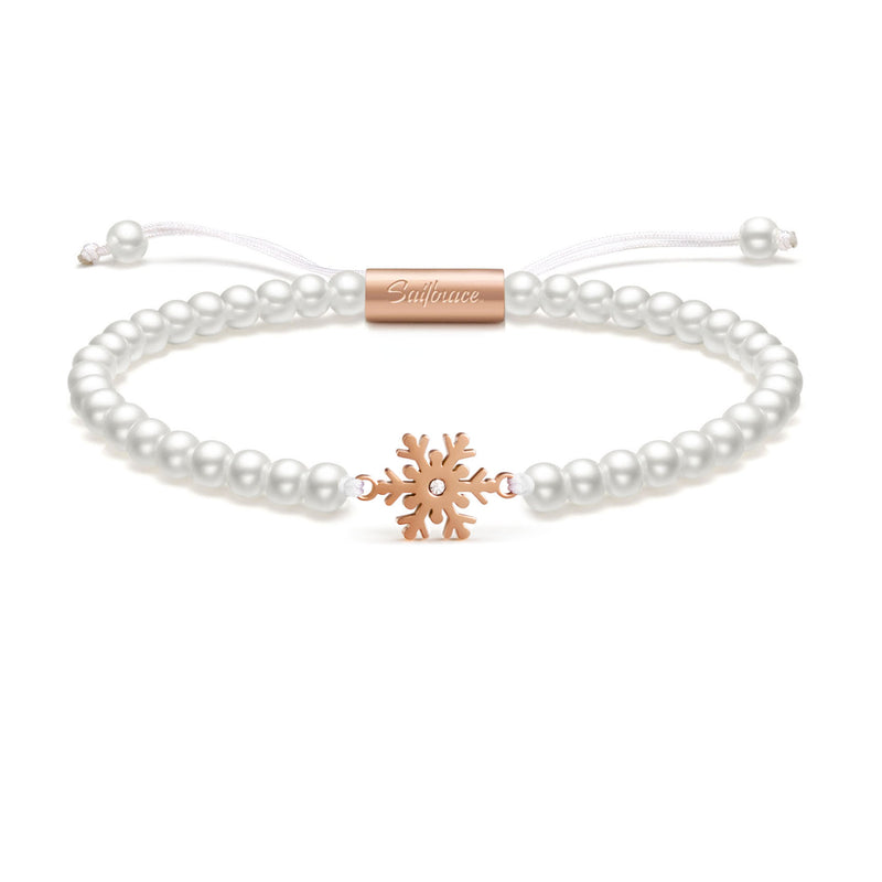 Bracciale Pearl Frozen Snowflake