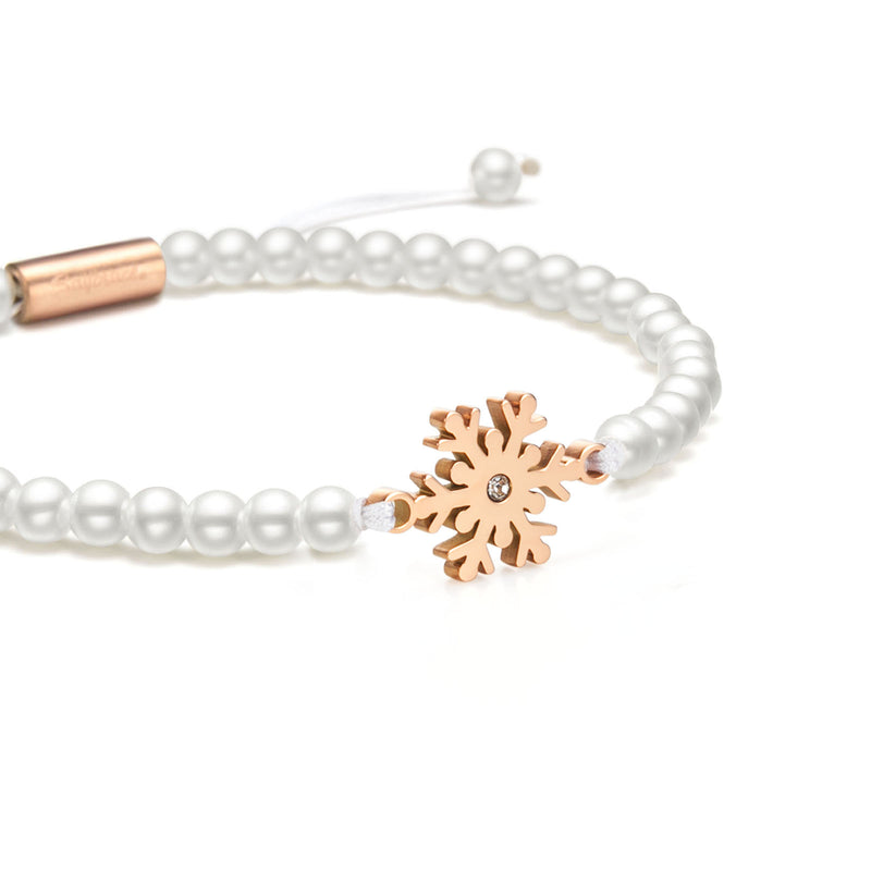Bracciale Pearl Frozen Snowflake