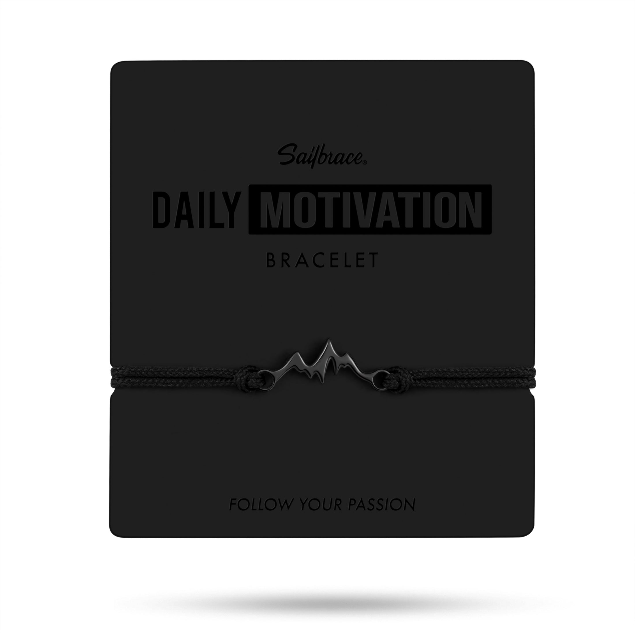 Pulsera Montaña Todo Negro