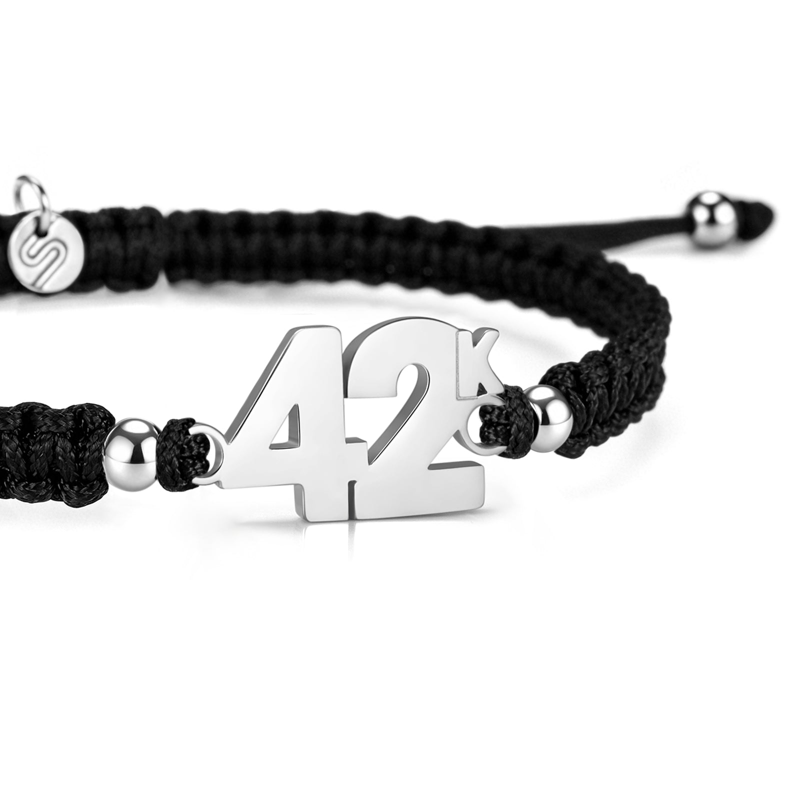 10K Black Braided Bracelet