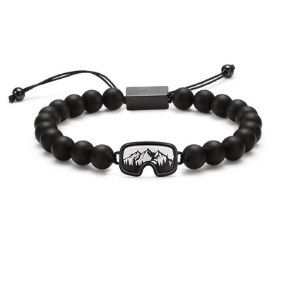 Adventure Snow Beaded Bracelet