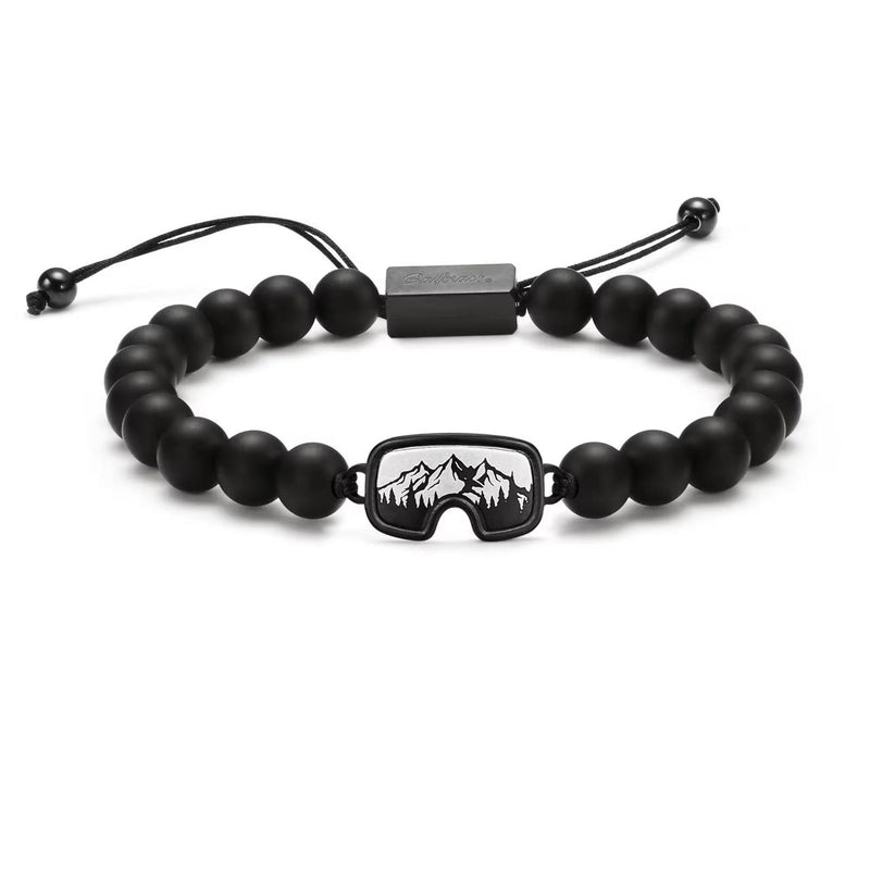 Adventure Snow Beaded Bracelet