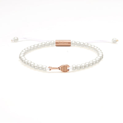 Pulsera Pearl Rose Tennis