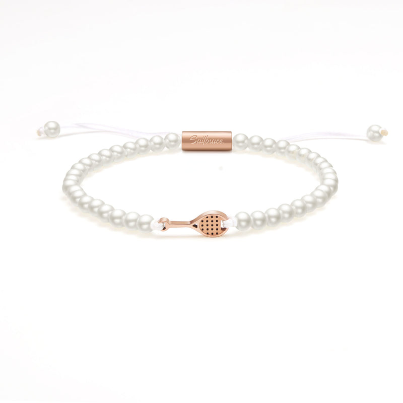 Pulsera Pearl Rose Tennis