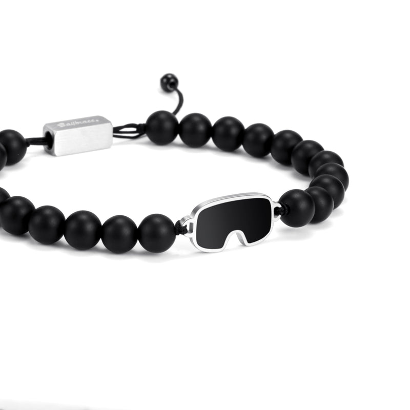 Pulsera Shred Snow Beaded