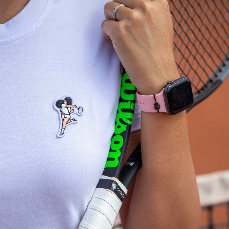 Majica Tennis Beauty v beli barvi 