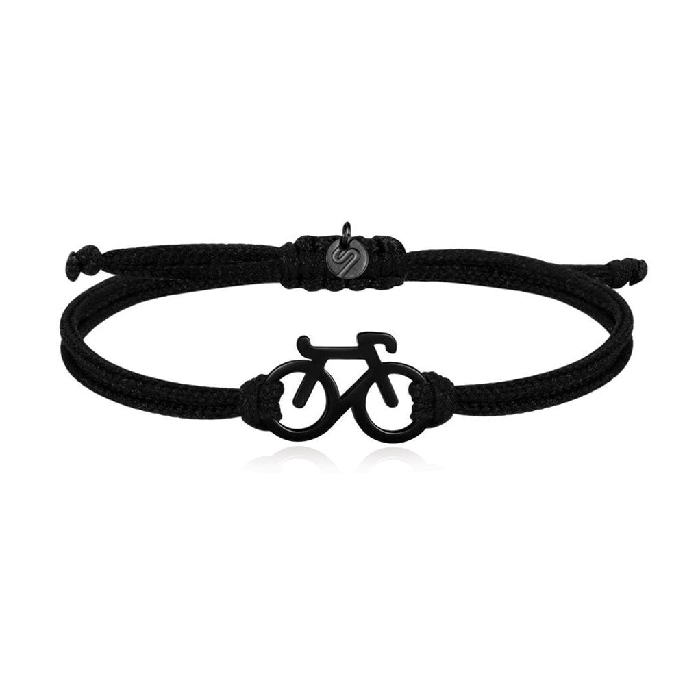 Black Bike Bracelet