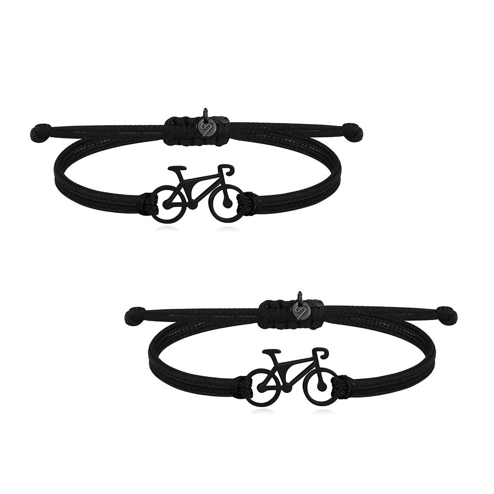 Bracelet Tressé SAILBRACE LA ROJA - Tressage Main - Ajustable Par Nœud - Longueur 24 Cm - Style Actif Et élégant - 7