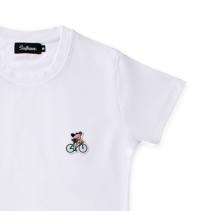 Bike Bella T-Shirt in Weiß