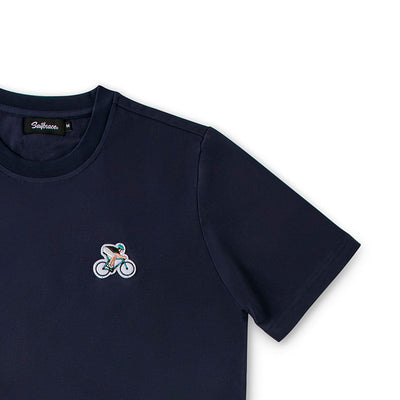 Bike Master T-shirt in navy