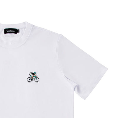 Bike Master T-shirt in white