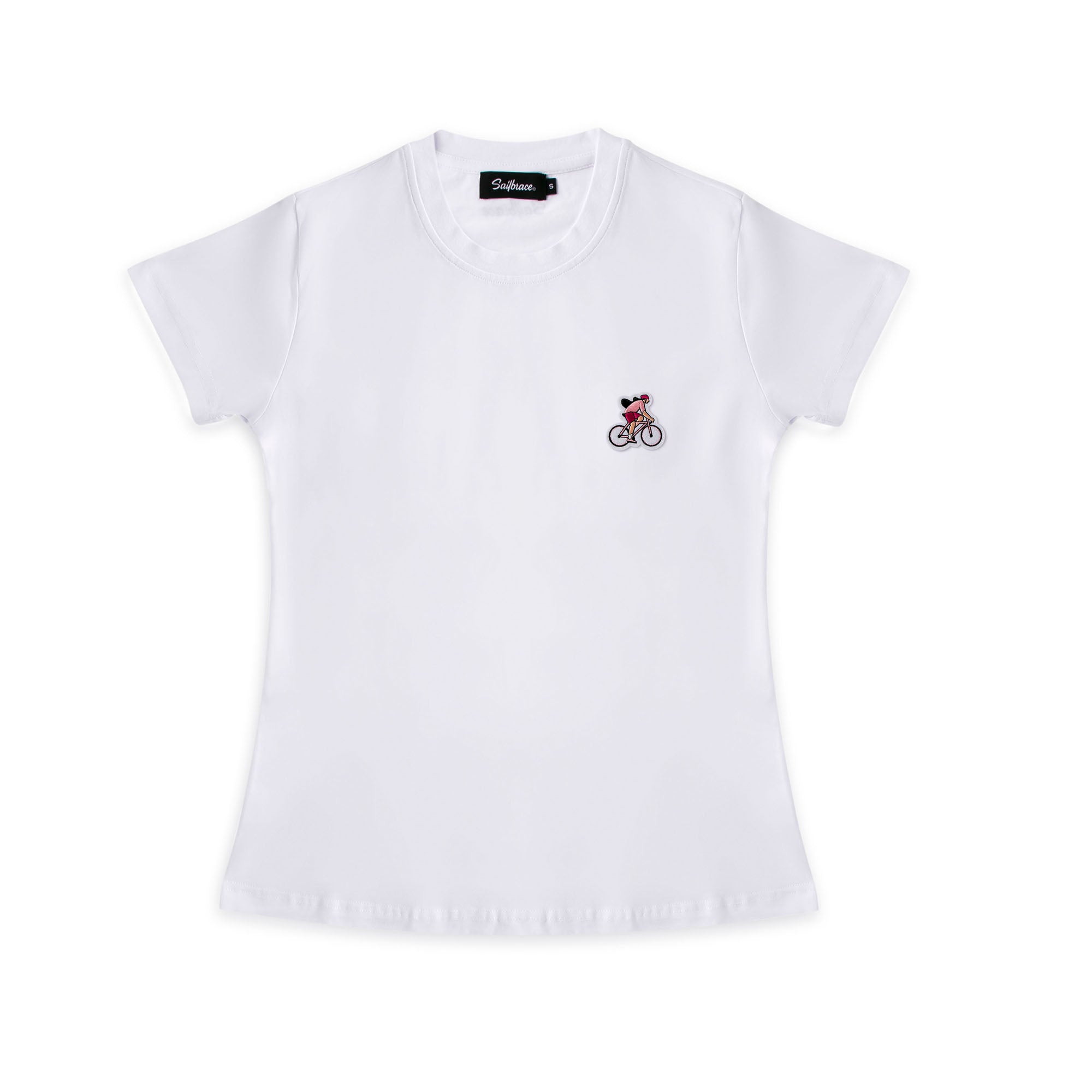 Bike Diva T-shirt in white