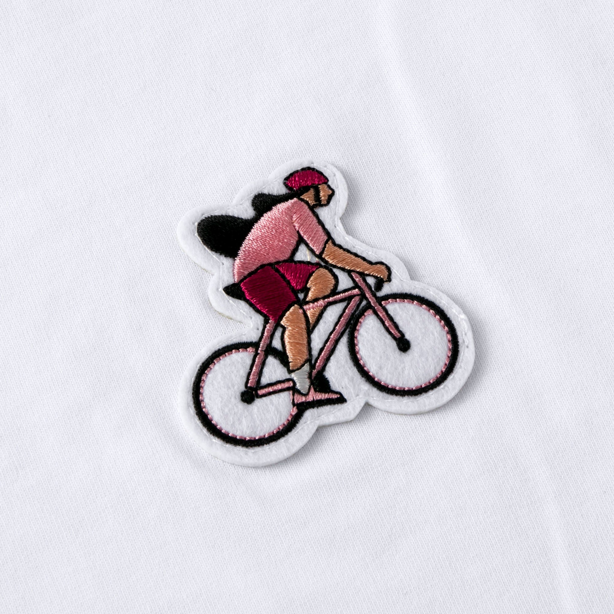 Bike Diva T-shirt in white