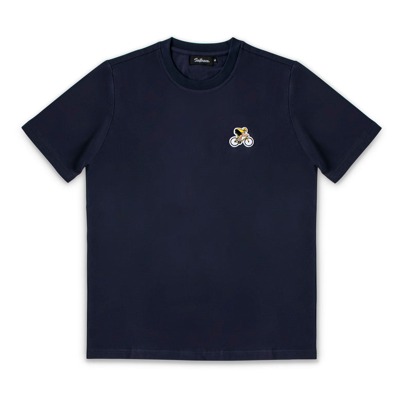 Bike Leader T-shirt in navy