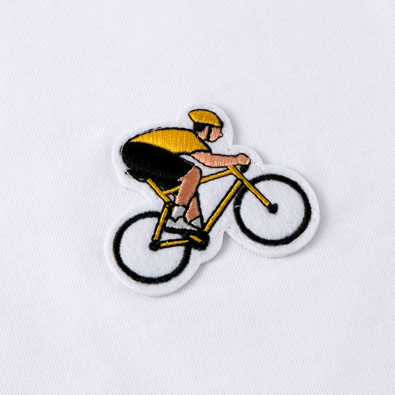 Bike Leader T-shirt in white