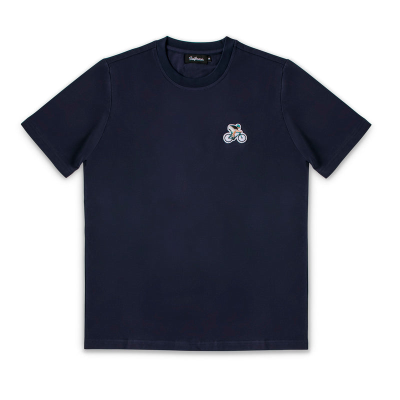 Bike Master T-shirt in navy