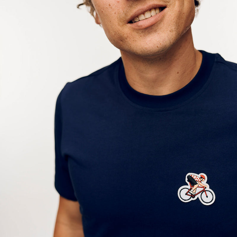 Bike Climber T-shirt in navy